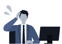 顧客情報や対応履歴が散逸していて一元管理ができていない